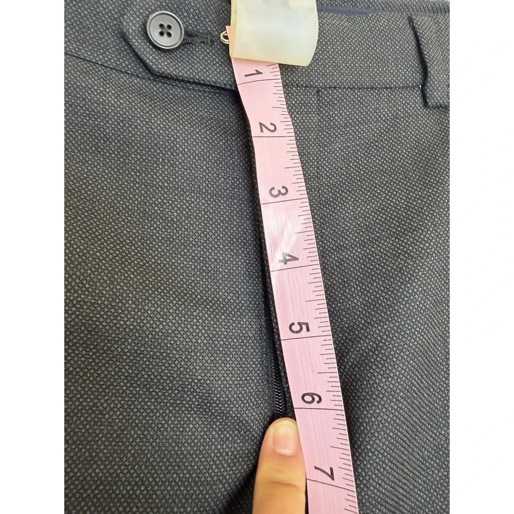 Original Penguin by Munsingwear Dress Pants Mens 33X32 Gray Wool Blend